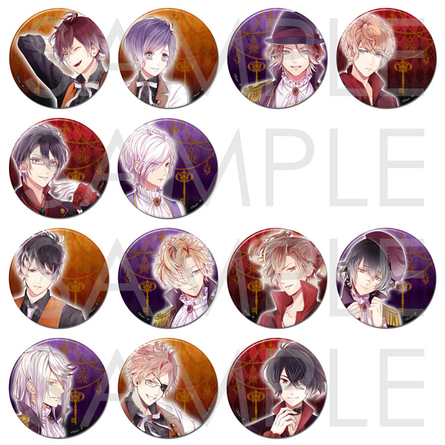 DIABOLIK LOVERS CHAOS LINEAGE ビッグ缶バッジ