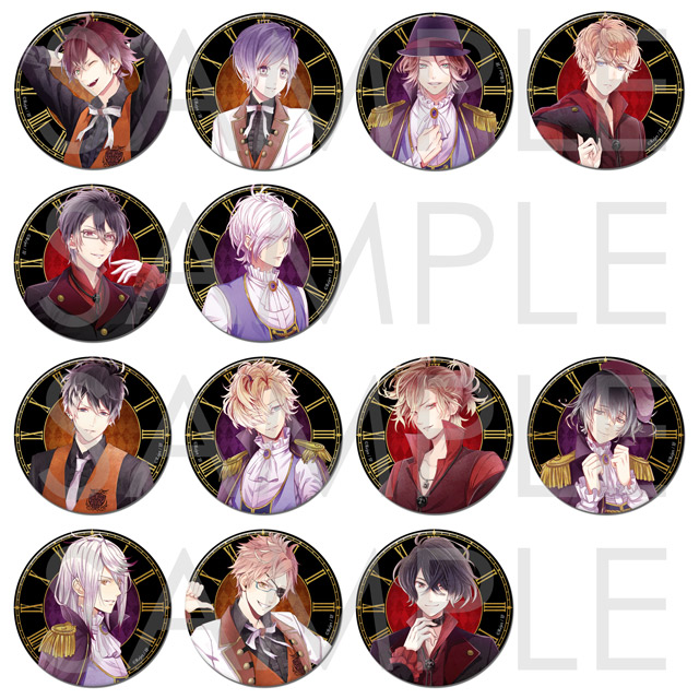 DIABOLIK LOVERS CHAOS LINEAGE ビッグ缶バッジ | 乙女向け通販サイト