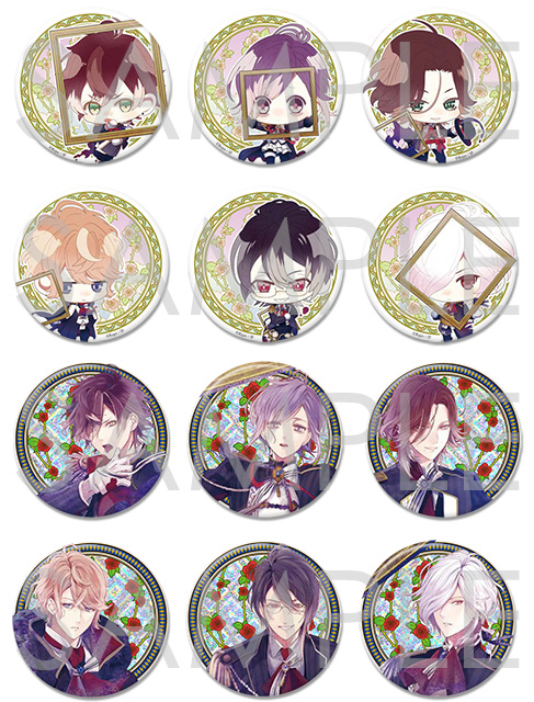 DIABOLIK LOVERS Portrait缶バッジ Type A