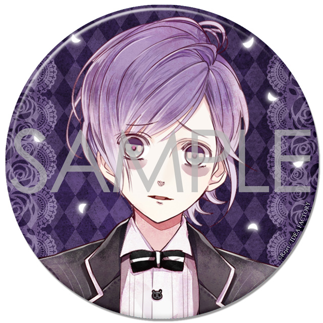 SKiT Dolce限定 DIABOLIK LOVERS BLOODY BOUQUET ドS級ビッグ缶バッジ カナト