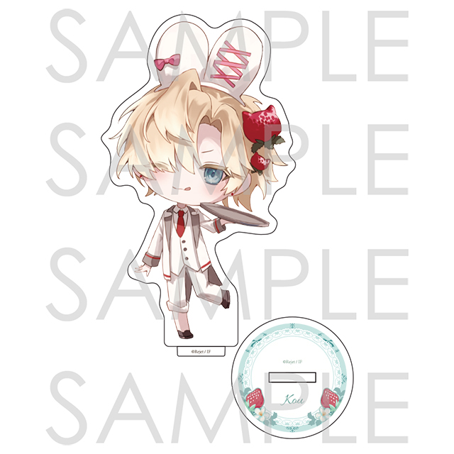 ディアラヴァ DIABOLIK LOVERS コウ アクスタ グッズ セット 受注生産【DIABOLIK LOVERS】すとろべりーさろん アクリルフィギュア