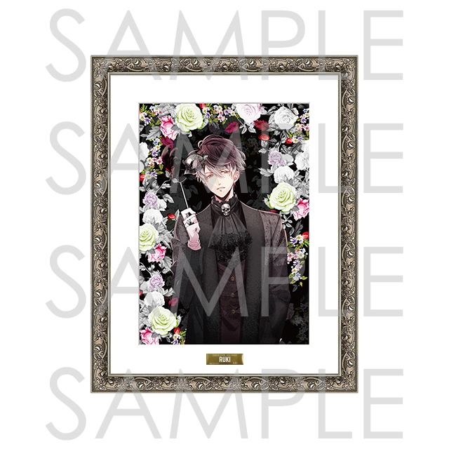受注生産】DIABOLIK LOVERS キャラファイングラフ 死の祝祭 ルキ