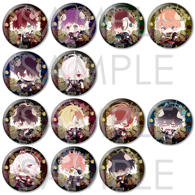 DIABOLIK LOVERS ちびっこヴァンパイア だーくないとぷりーすと 缶バッジ