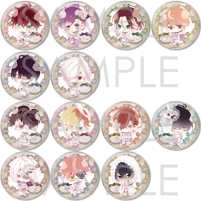 DIABOLIK LOVERS ちびっこヴァンパイア らすとあもーめんと 缶バッジ