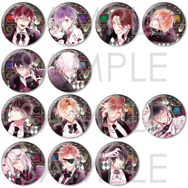 DIABOLIK LOVERS Bloody Banquet 缶バッジ