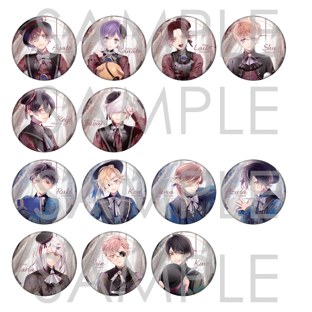 受注生産】DIABOLIK LOVERS Millennium Children ホロ缶バッジ | 乙女向け通販サイト「SKiT Dolce」