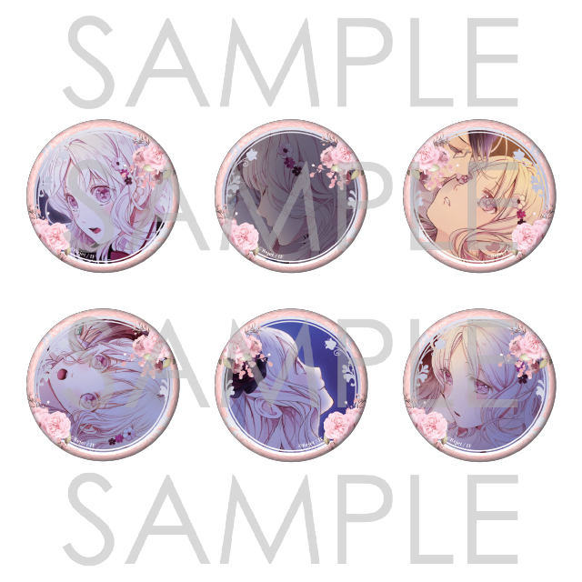 【受注生産】DIABOLIK LOVERS 小森ユイ ホロ缶バッジ Vol.5