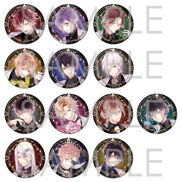 【受注生産】DIABOLIK LOVERS ダークシャドゥ ホロ缶バッジ