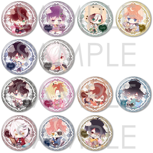 DIABOLIK LOVERS LUV∞LUV PILLOW TIME 缶バッジ | 乙女向け通販