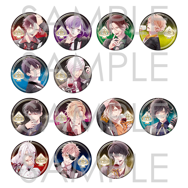 ▷▶︎▷DIABOLIK LOVERS ディアラバ 無神コウ 缶バッジ
