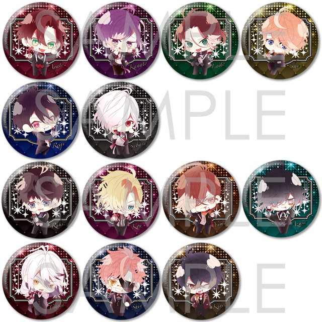 DIABOLIK LOVERS CLUB真万魔殿 缶バッジ | 乙女向け通販サイト「SKiT