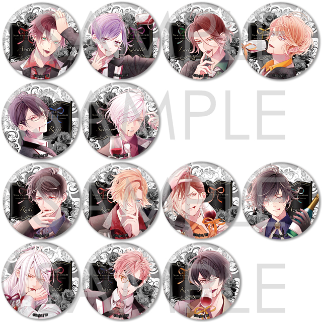 DIABOLIK LOVERS CLUB真万魔殿 缶バッジ | 乙女向け通販サイト「SKiT