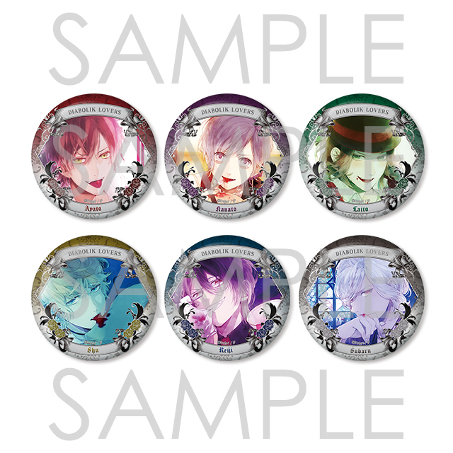 DIABOLIK LOVERS 限定受注ホロ缶バッジセット 受注生産】DIABOLIK LOVERS 小森ユイ Lost Eden Tearsホロ缶バッジ