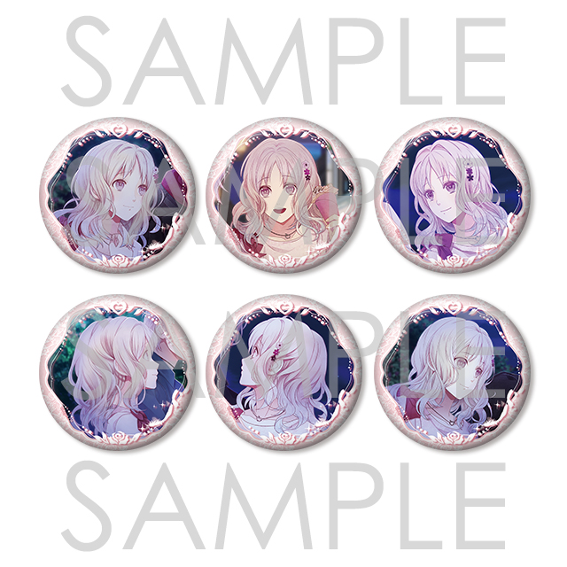 DIABOLIK LOVERS 限定受注ホロ缶バッジセット 受注生産】DIABOLIK LOVERS 小森ユイ Lost Eden Tearsホロ缶バッジ