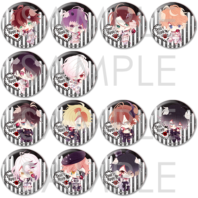 DIABOLIK LOVERS Devil's Apple ホロ缶バッジ | 乙女向け通販サイト