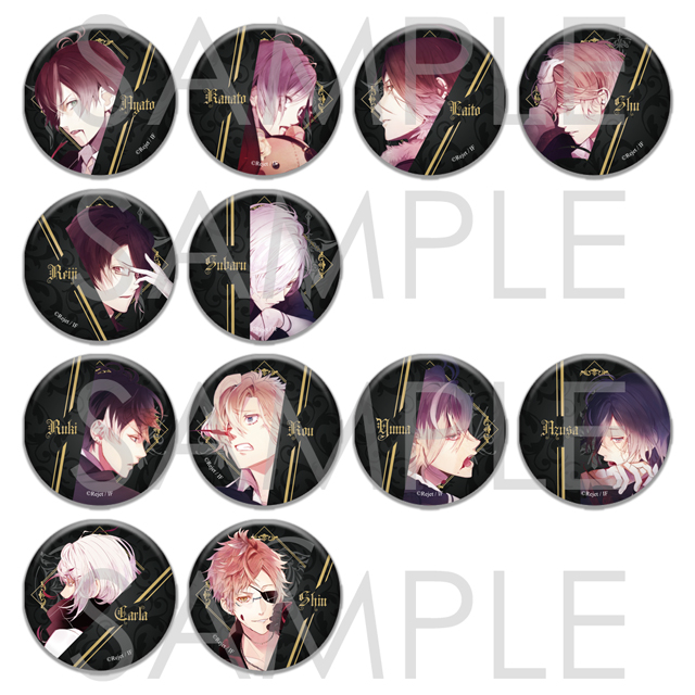 受注生産】DIABOLIK LOVERS DARK FATE ホロ缶バッジ | 乙女向け通販