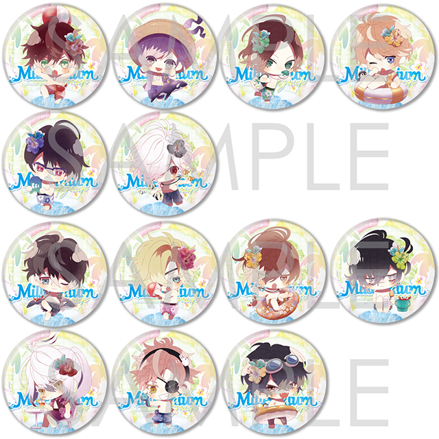 DIABOLIK LOVERS MILLENNIUM BEACH ホロ缶バッジ | 乙女向け通販サイト