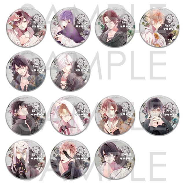 受注生産】DIABOLIK LOVERS 不死の薔薇園 -UNDEAD ROSE GARDEN- ホロ缶