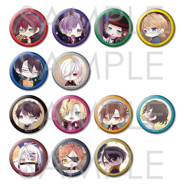 DIABOLIK LOVERS MORE, MORE BLOOD 4コマ缶バッジ | 乙女向け通販 