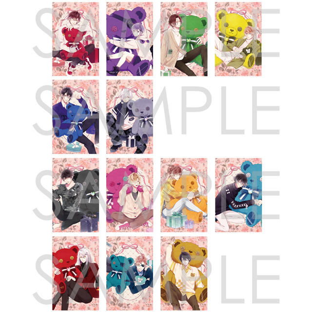 DIABOLIK LOVERS Valentine Bears クリアカード