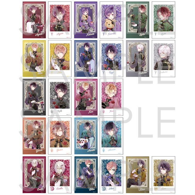 DIABOLIK LOVERS 吸愛執事 ポラ風ラメカード