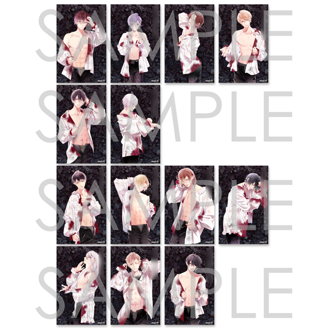 【受注生産】DIABOLIK LOVERS【ドＳ告白メッセージ入り】クリアカード