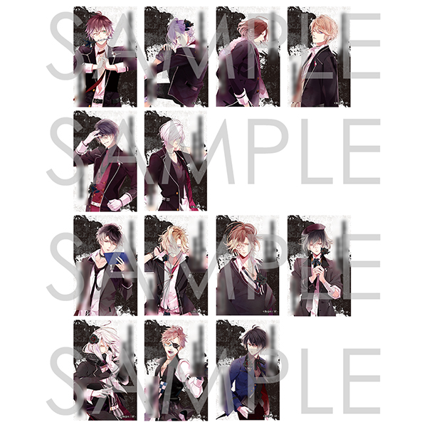 【受注生産】DIABOLIK LOVERS【超！ドS告白 呼び名メッセージ入り】クリアカード