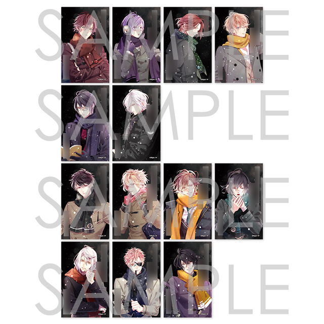 【受注生産】DIABOLIK LOVERS【ドS！告白 呼び名入り メッセージ入り】クリアカード