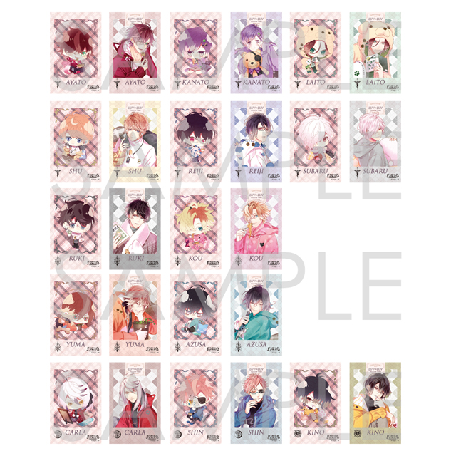 DIABOLIK LOVERS LUV∞LUV PILLOW TIME ポラ風ラメカード | 乙女