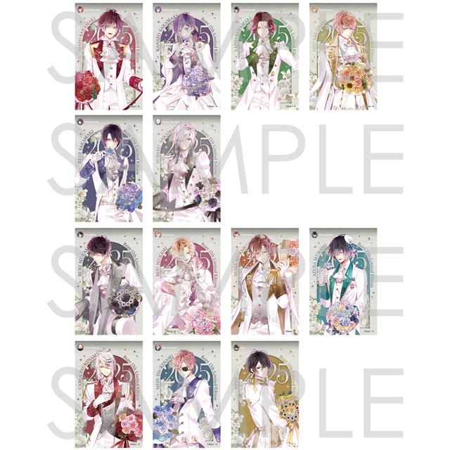 DIABOLIK LOVERS Wedding Bouquet▽ クリアカード | 乙女向け