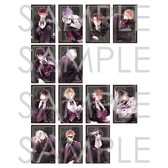 ディアラバ スバル メッセージ入り クリアカード 多様な DIABOLIK LOVERS 逆巻スバル メッセージ入りクリアカード