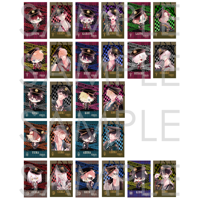 DIABOLIK LOVERS NIGHTMARE SCARS ポラ風ラメカード | 乙女向け通販