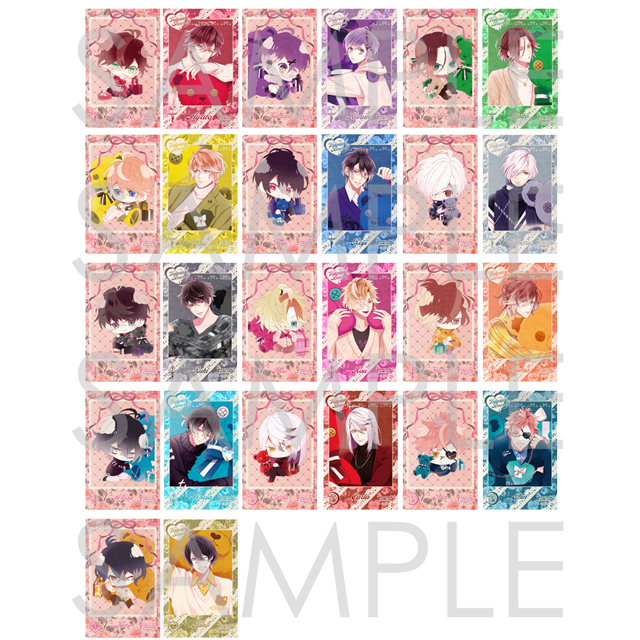DIABOLIK LOVERS Valentine Bears ポラ風ラメカード | 乙女向け通販