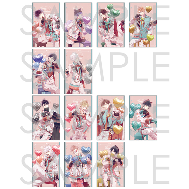 DIABOLIK LOVERS Crazy▽Pink▽Valentineクリアカード | 乙女向け通販