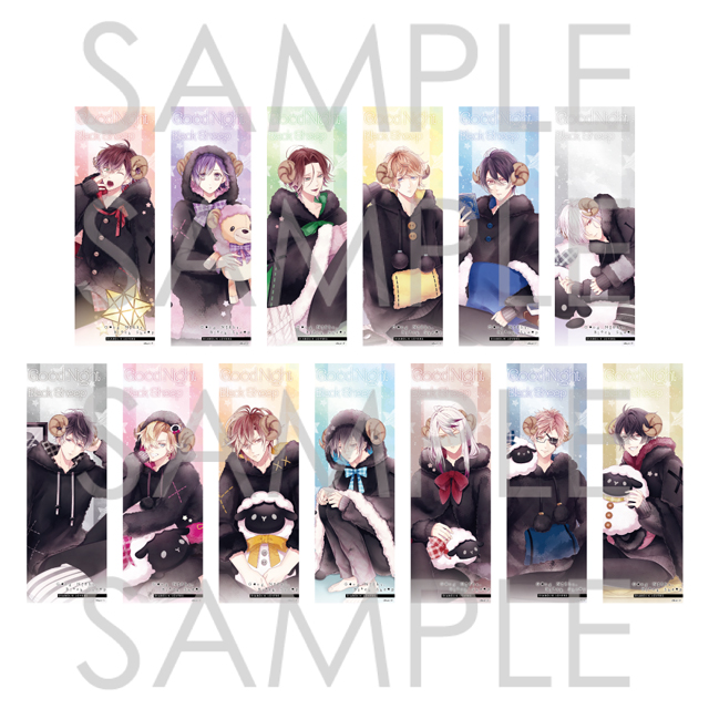 受注生産】DIABOLIK LOVERS Good Night, Black Sheep チケット風クリア