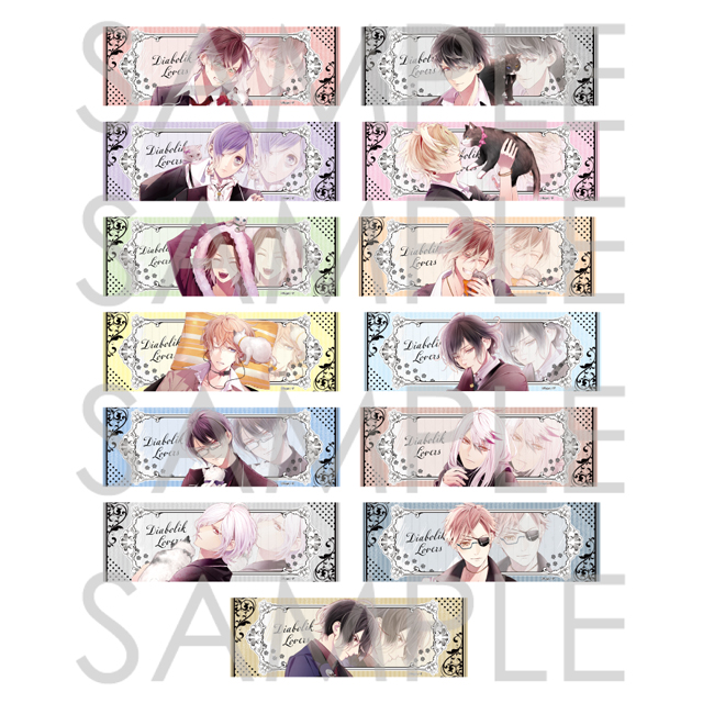 受注生産】DIABOLIK LOVERS Meow Meow Vampire チケット風クリアカード