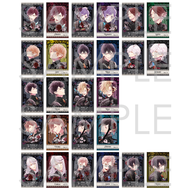 DIABOLIK LOVERS Midnight†Century ポラ風ラメカード | 乙女向け通販
