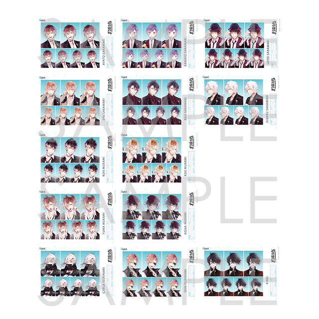 Rejet Profile Vol.1 DIABOLIK LOVERS Ver. | 乙女向け通販サイト