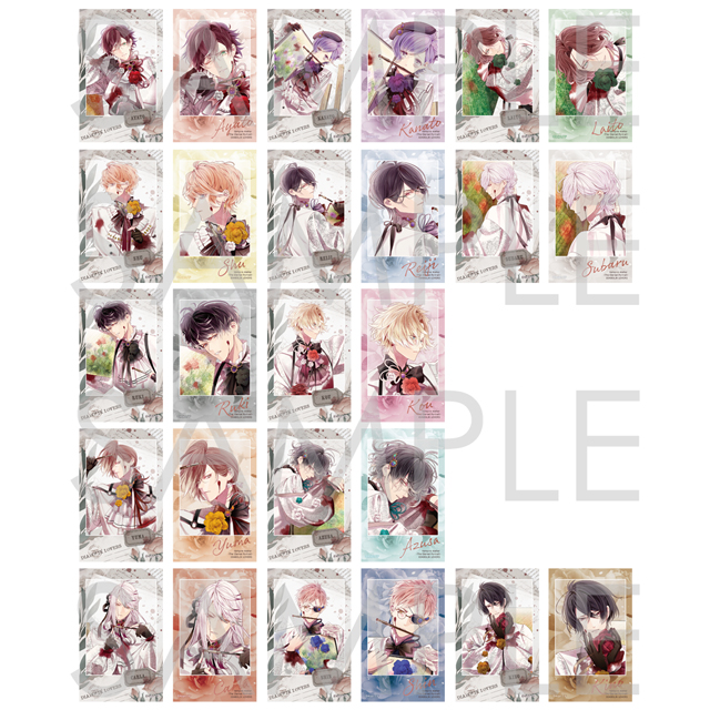DIABOLIK LOVERS Vampire Atelier ポラ風ラメカード | 乙女向け通販