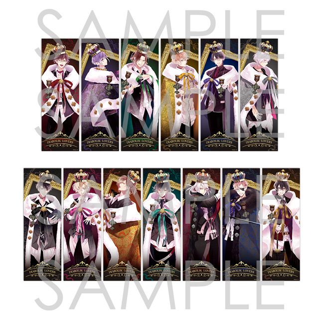 受注生産】DIABOLIK LOVERS GROLIOUS Ⅹ チケット風クリアカード