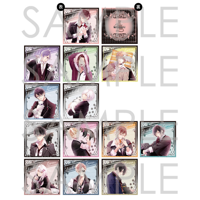 受注生産】DIABOLIK LOVERS Meow Meow Vampire スクエアフォトカード