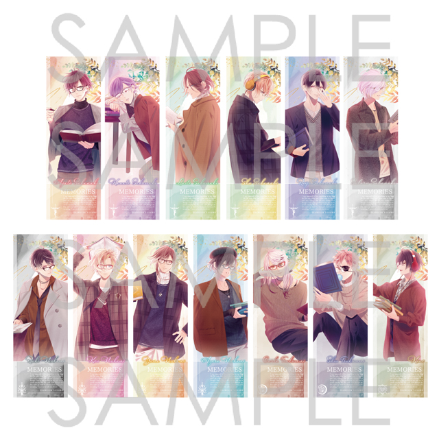 受注生産】DIABOLIK LOVERS Secret Memories チケット風クリアカード