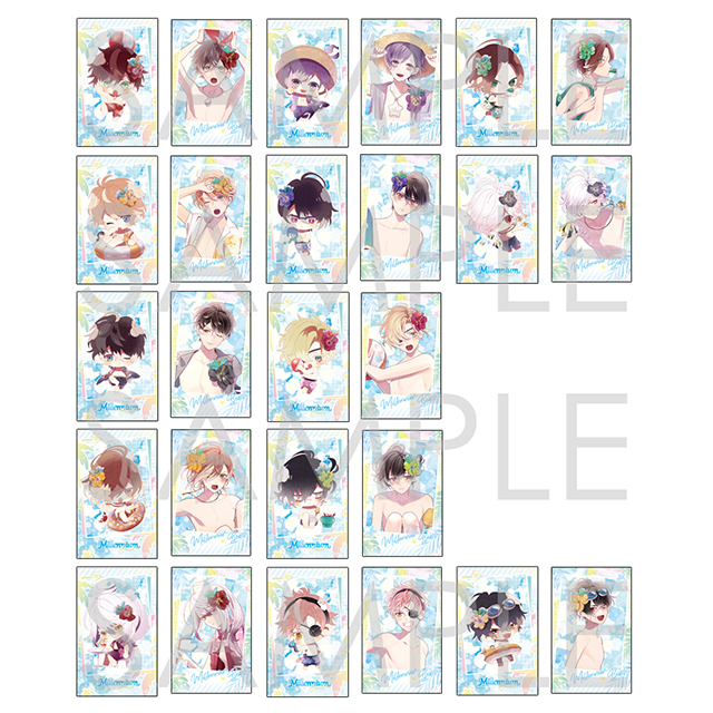 DIABOLIK LOVERS MILLENNIUM BEACH ポラ風ラメカード | 乙女向け通販