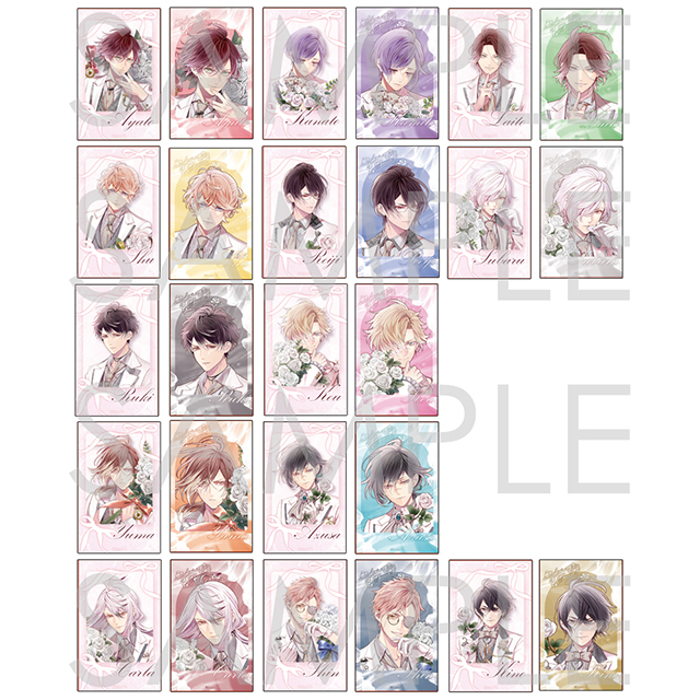 DIABOLIK LOVERS SECRET SWEET ROSES ポラ風ラメカード | 乙女向け通販