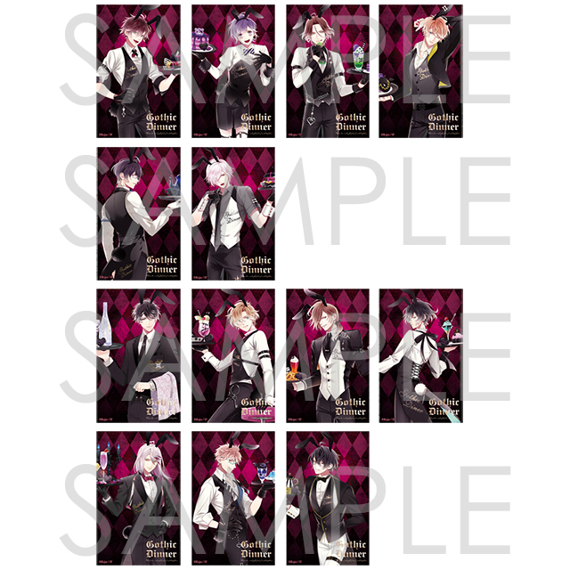 DIABOLIK LOVERS GOTHIC☆DINER クリアカード | 乙女向け通販サイト