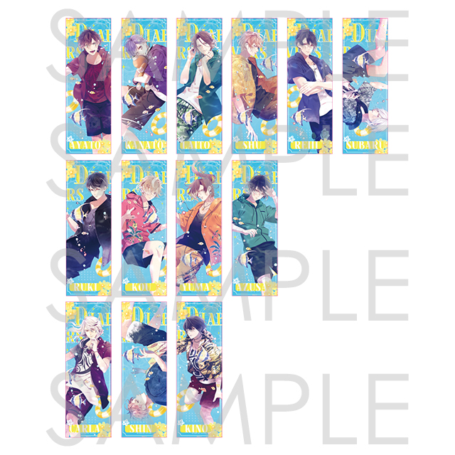 受注生産】DIABOLIK LOVERS 潜血祭-Dive to Blood- チケット風クリア