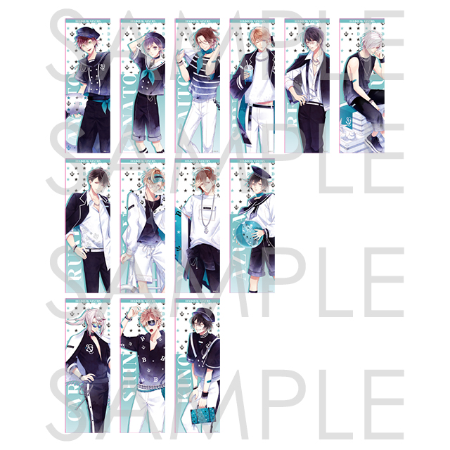 受注生産】DIABOLIK LOVERS BLACK × AQUAMARINE チケット風クリア