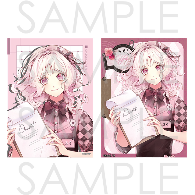 海外先行】DIABOLIK LOVERS YUI Sweet Mode: ON ポラ風ラメカード
