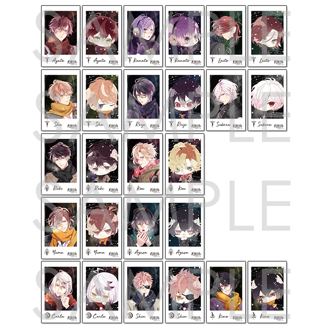 DIABOLIK LOVERS Winter of Lovers ポラ風カード