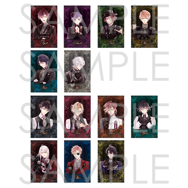 受注生産】DIABOLIK LOVERS DAYLIGHT ポラ風ラメカード | 乙女向け通販